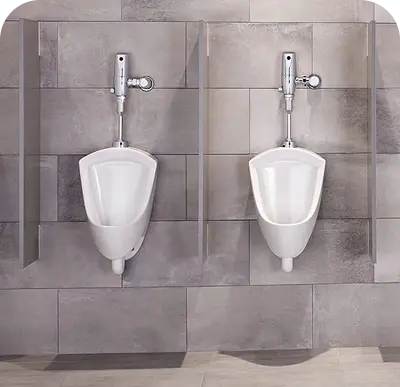 Professional refinishing and reglazing of commercial urinals